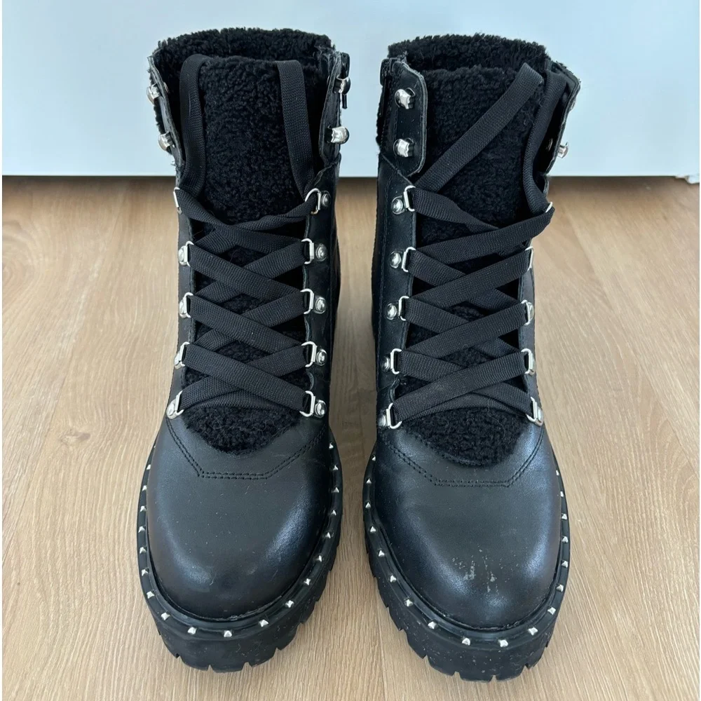 Steve madden black ankle boots for women size 7.5 - Picture 7 of 17